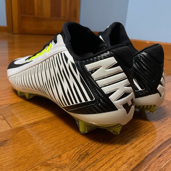 Size 15- Nike Vapor Carbon 2014 Elite Men's Football Cleats Style 631425-100. - Picture 9 of 12